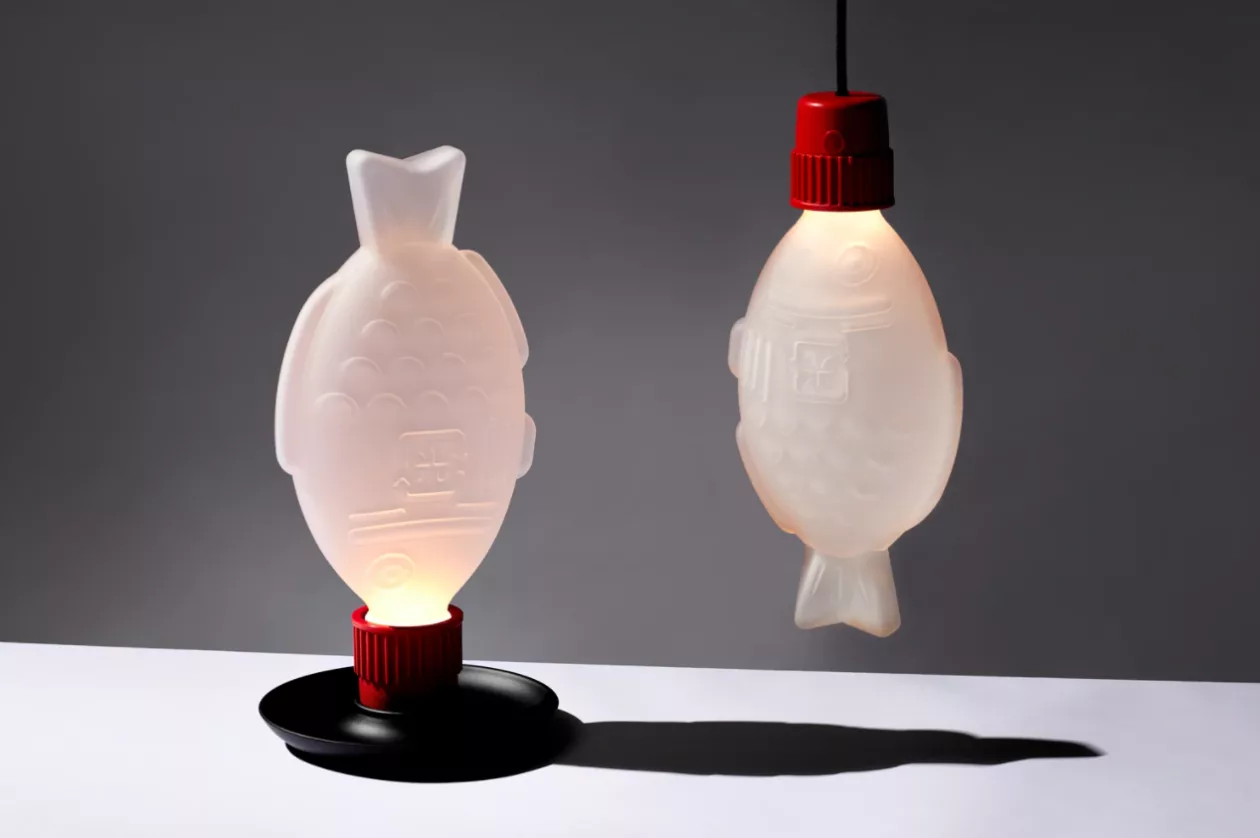 Light soy glass table lamp 3