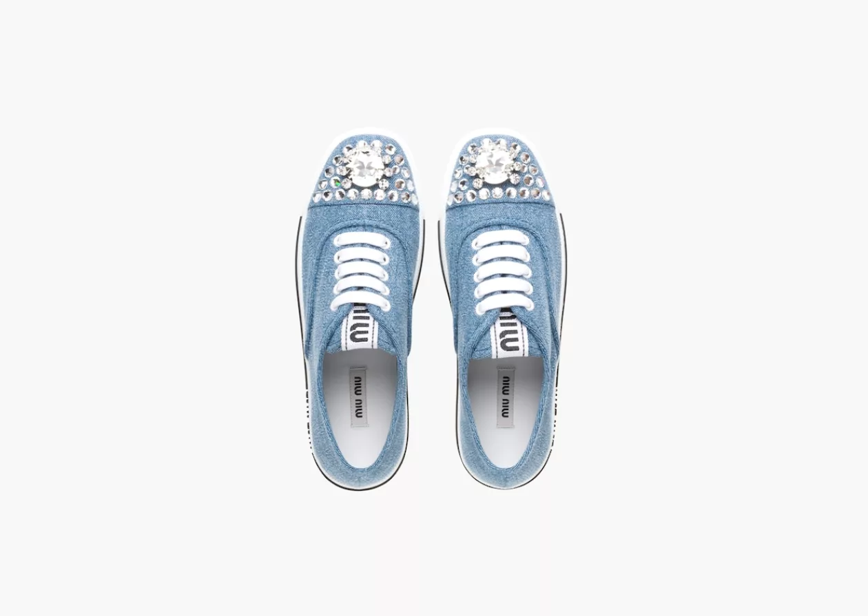 Miu Miu Denim Sneakers 3