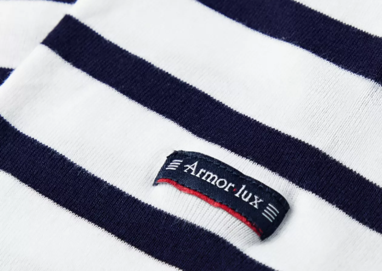 Armor Lux Slim Fit Striped Cotton Jersey T Shirt 2