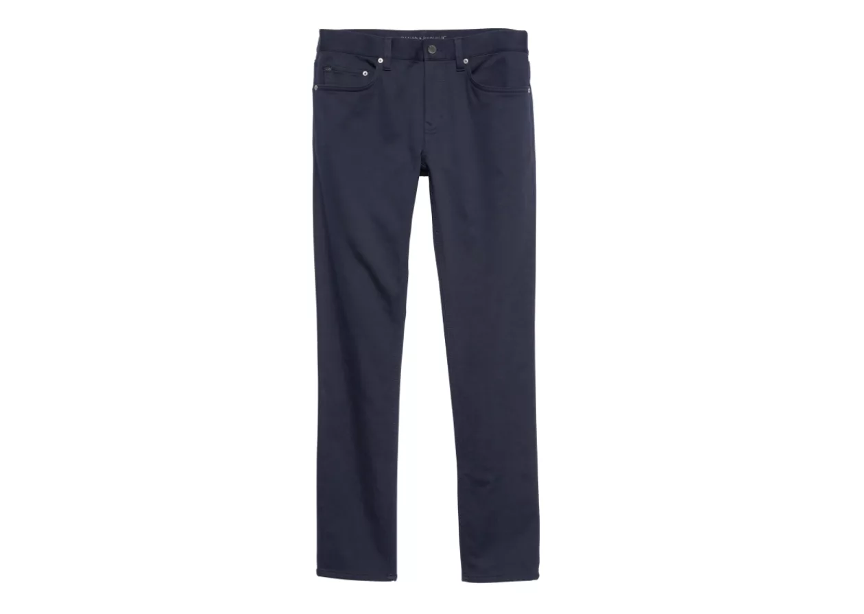 Navy Blue Skinny Traveler pant by Banana Republic 2