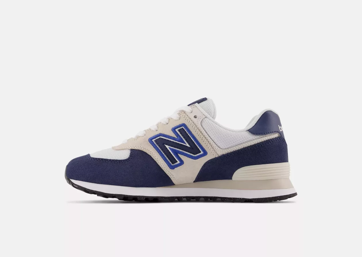 New Balance Navy with White 574 1