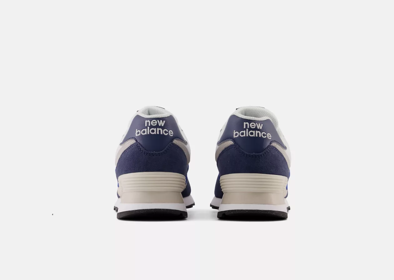 New Balance Navy with White 574 5