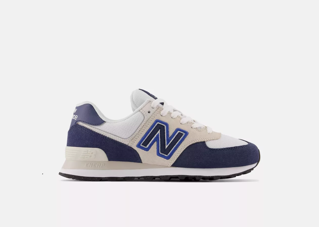 New Balance Navy with White 574 6