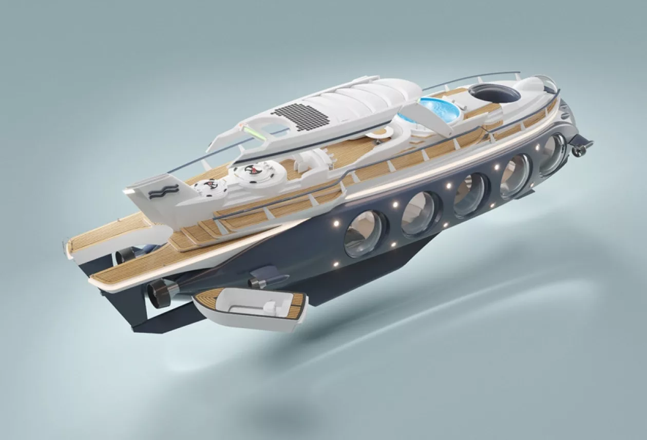 Part Superyacht Part Submarine Total Luxury 1
