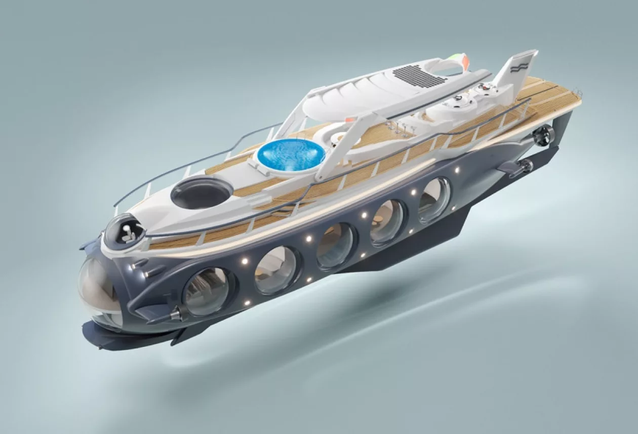 Part Superyacht Part Submarine Total Luxury 2