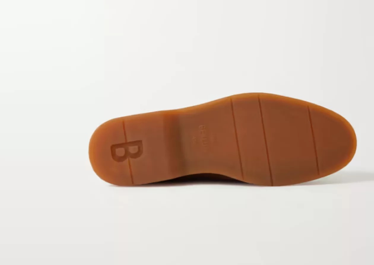 Latitude Leather Trimmed Suede Boat Shoes 6