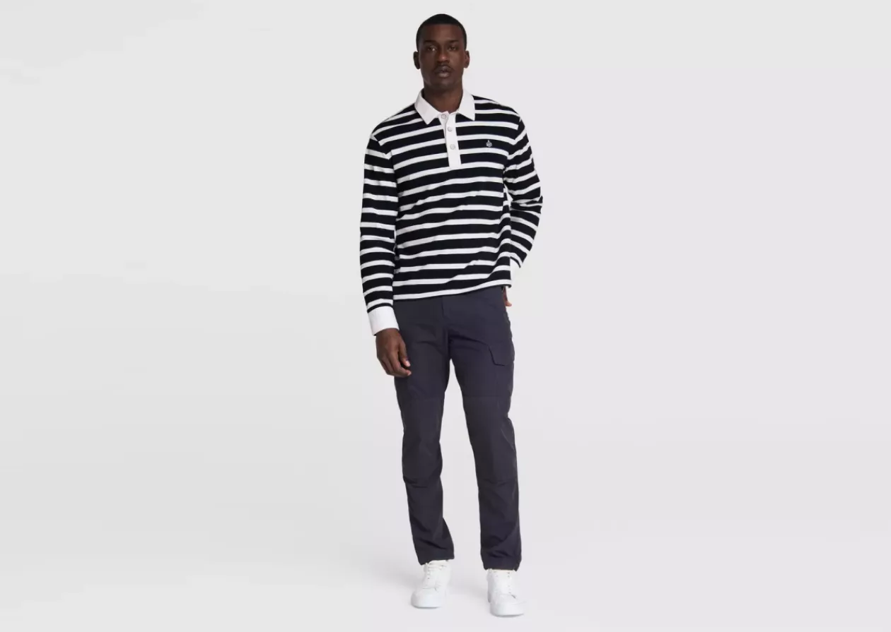 Stripe Pique Cotton Rugby by rag bone 3
