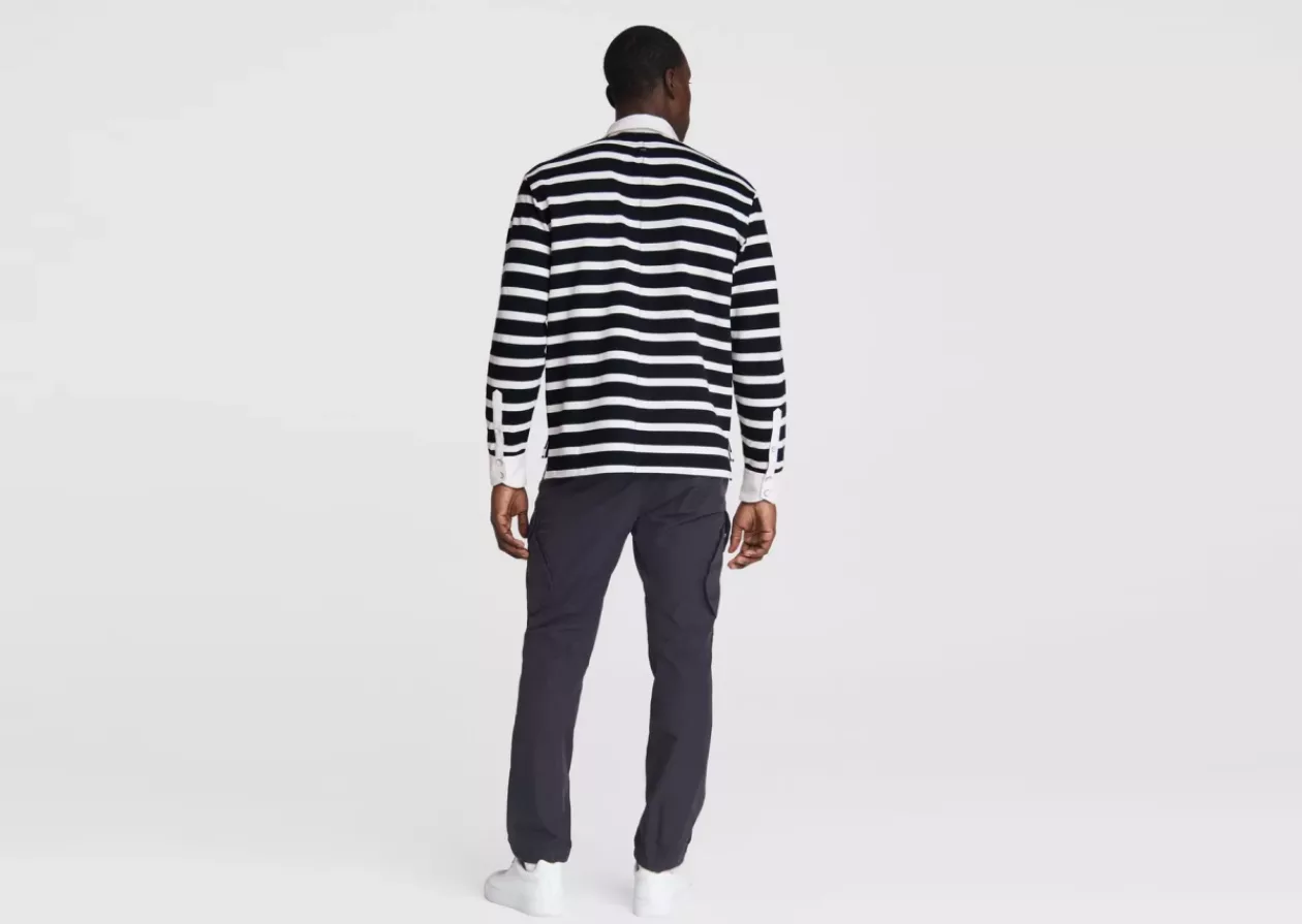 Stripe Pique Cotton Rugby by rag bone 5