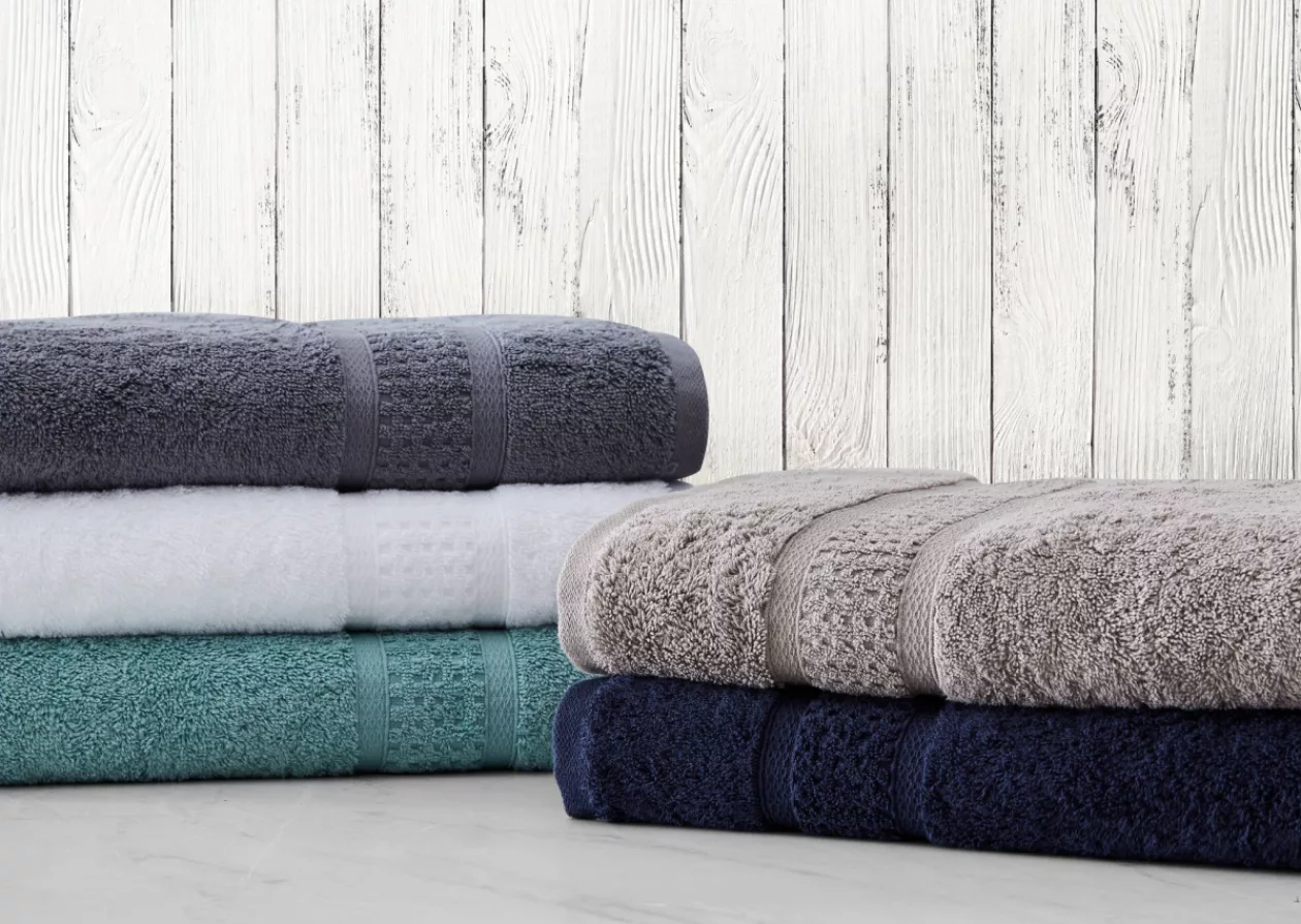 Oceane Navy 6 piece Antibacterial Towel Set by NAUTICA 3