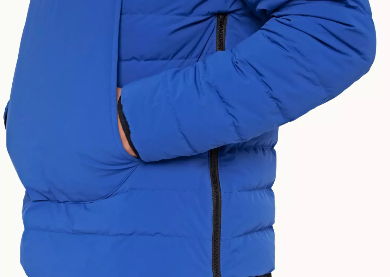Shadow Night Iris Hooded Reversible Down Jacket by Orlebar Brown 1