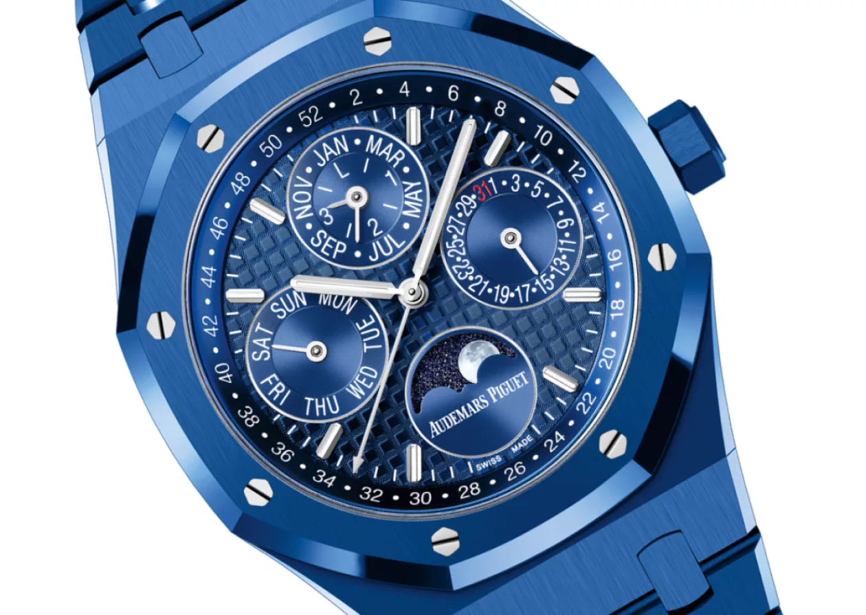 Wear The Ocean On Your Wrist With The New Blue Ceramic Perpetual Watch By Audemars Piguet 1