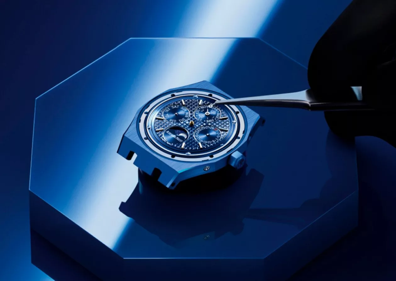 Wear The Ocean On Your Wrist With The New Blue Ceramic Perpetual Watch By Audemars Piguet 4