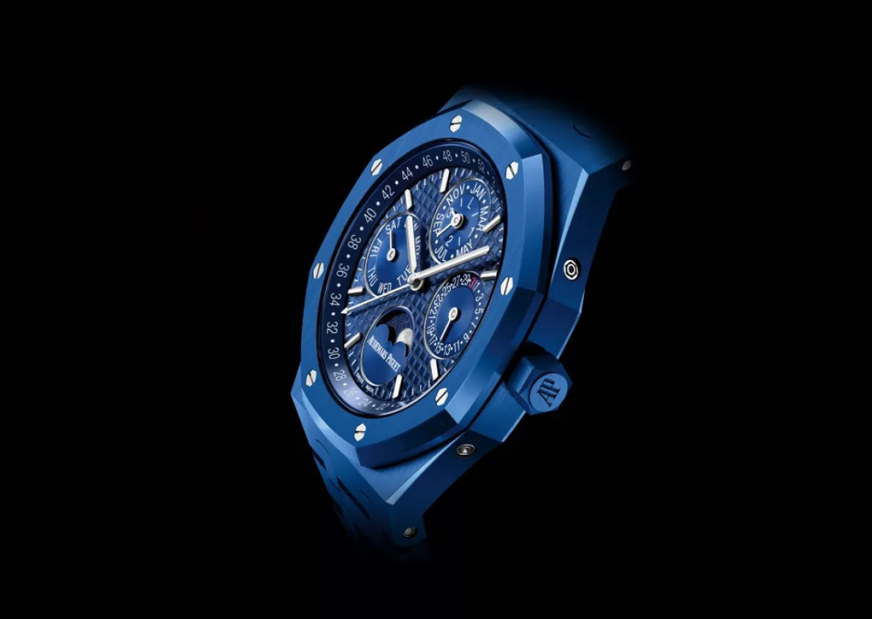 Wear The Ocean On Your Wrist With The New Blue Ceramic Perpetual Watch By Audemars Piguet 6
