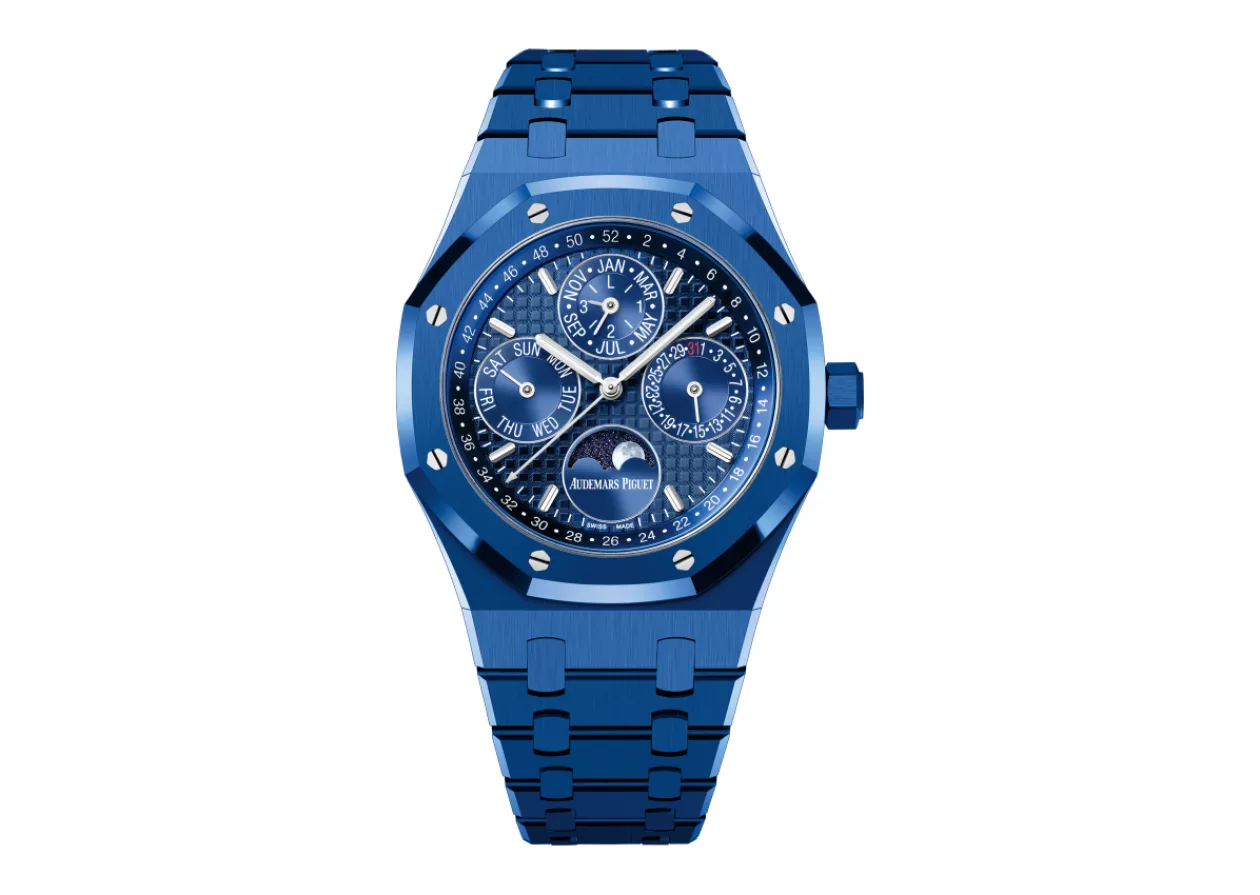 Wear The Ocean On Your Wrist With The New Blue Ceramic Perpetual Watch By Audemars Piguet 8