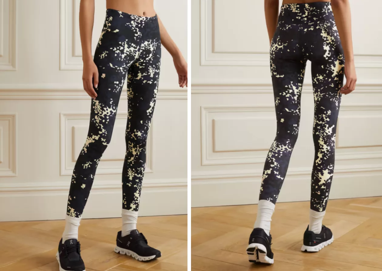 Tory Sport High rise Printed Stretch TACTEL Leggings 1