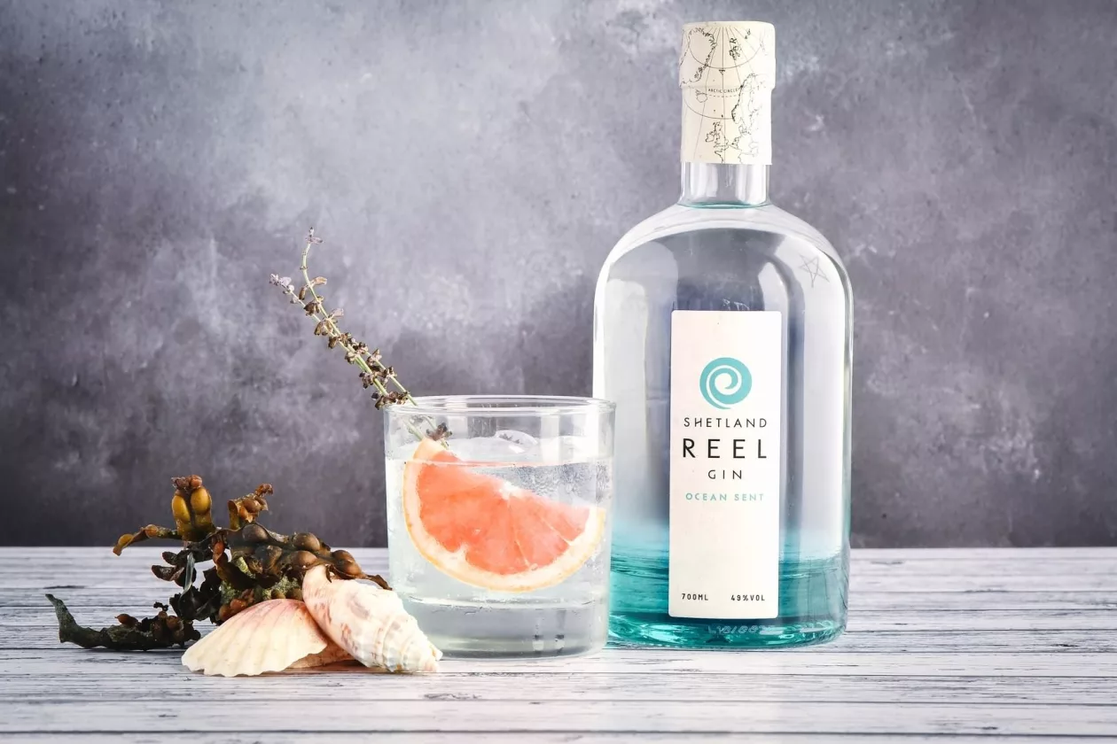 Shetland reel oceant sent gin 2