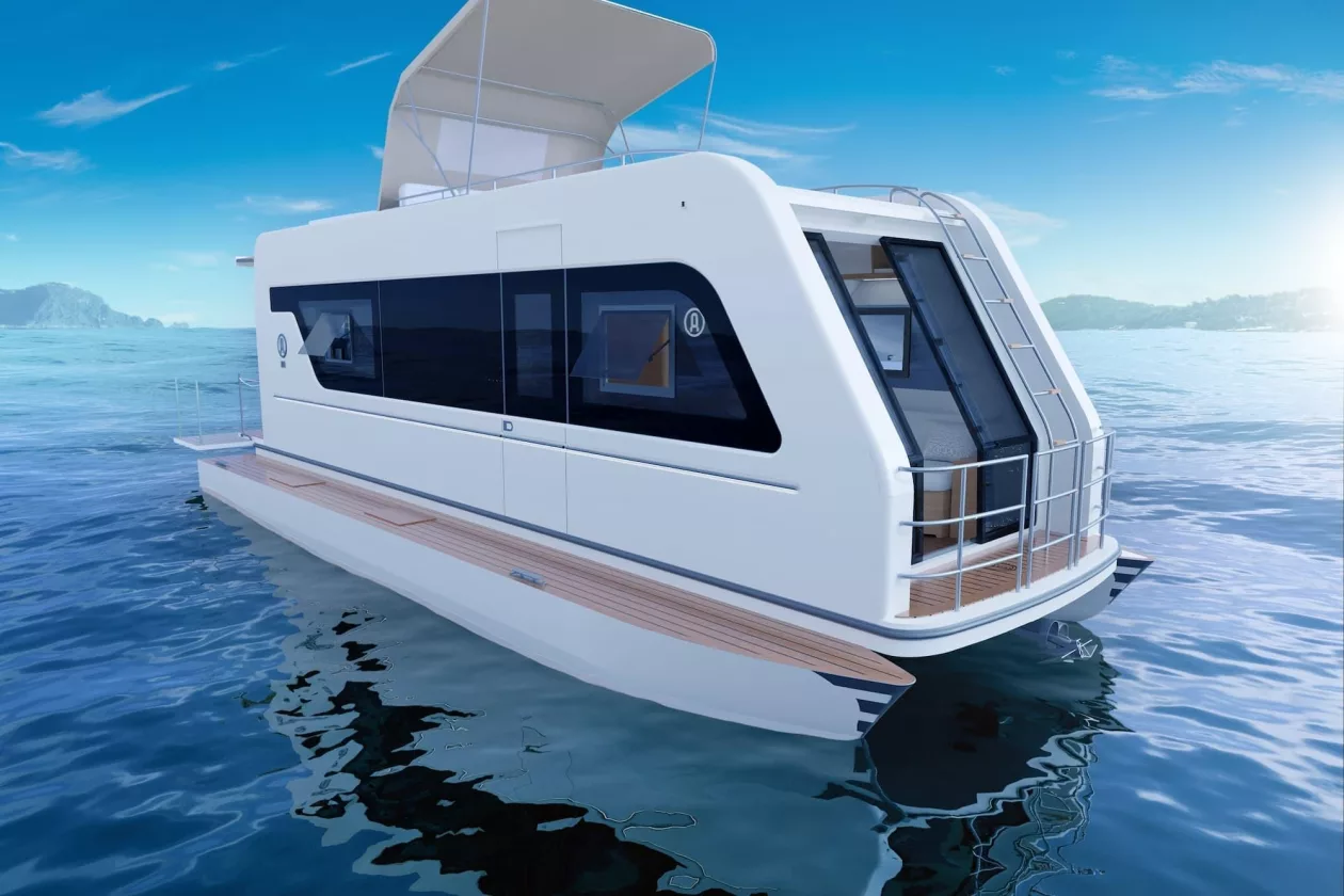 Camping Meets Water With The Caracat Catamaran Camper 2