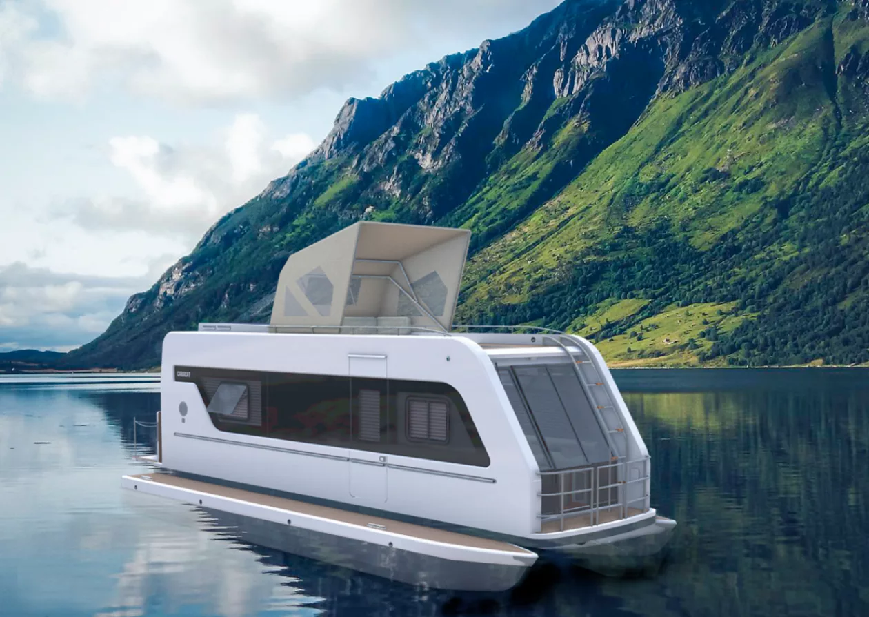 Camping Meets Water With The Caracat Catamaran Camper 3