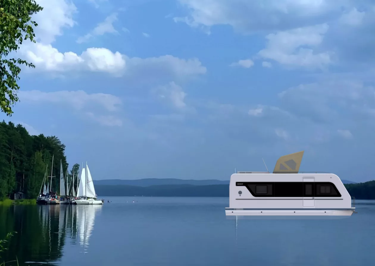 Camping Meets Water With The Caracat Catamaran Camper 4