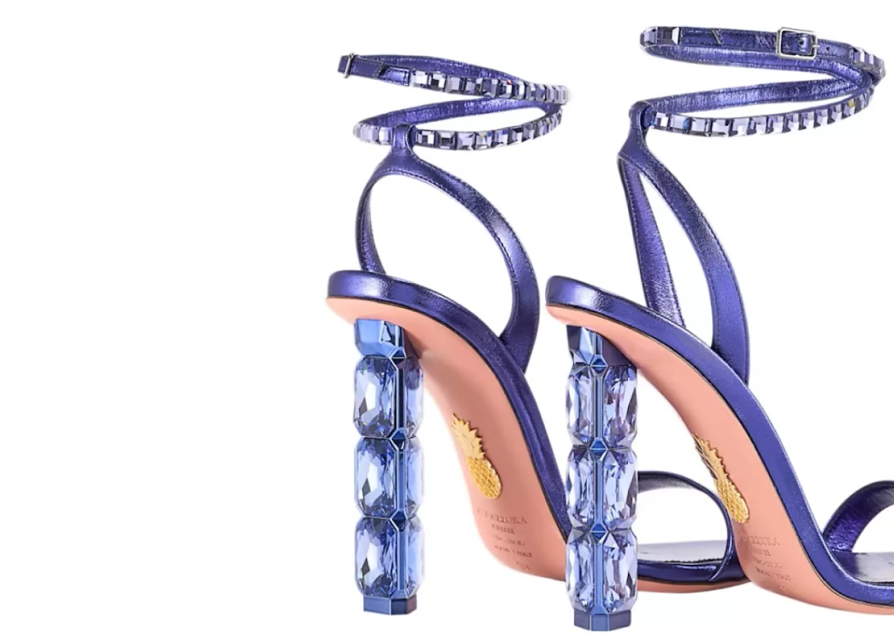 AQUAZZURA Aura sandal by Swarovski 3