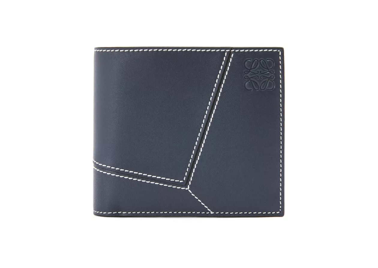 Puzzle stitches bifold coin wallet in smooth calfskin by LOEWE 3
