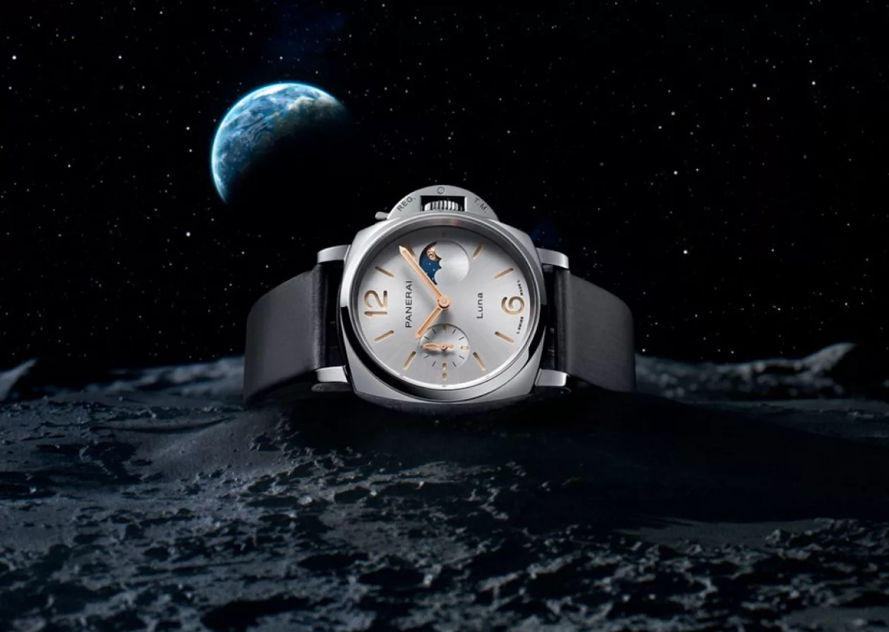 Wear The Face Of The Moon On Your Wrist With The Panerai Luminor Due Luna 2
