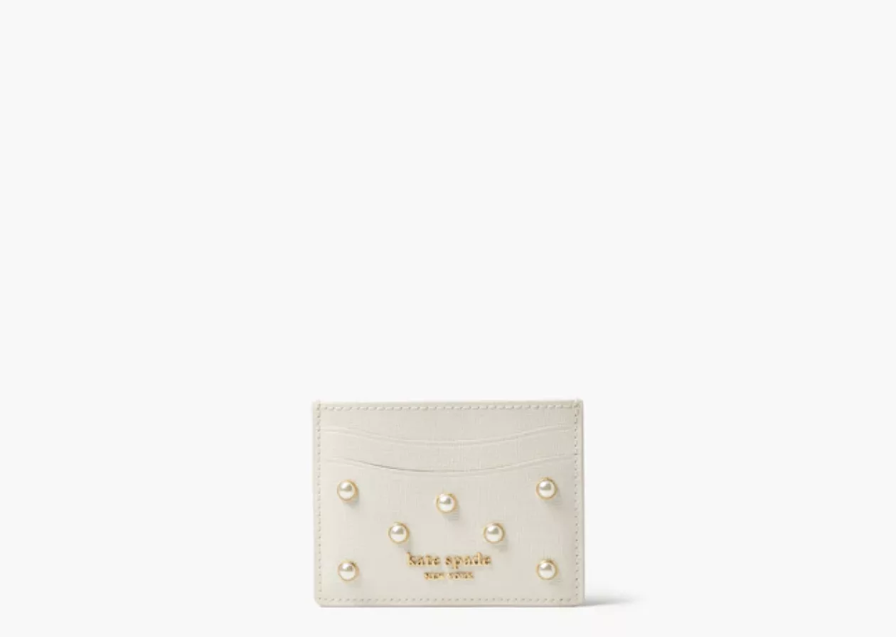 Purl Embellished Cardholder by kate spade new york 2