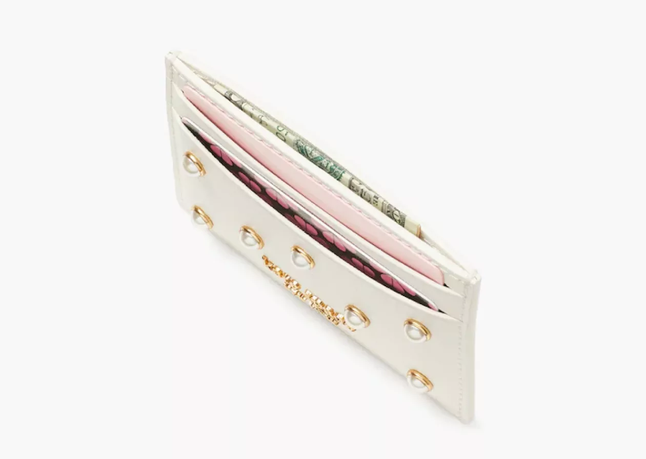 Purl Embellished Cardholder by kate spade new york 3