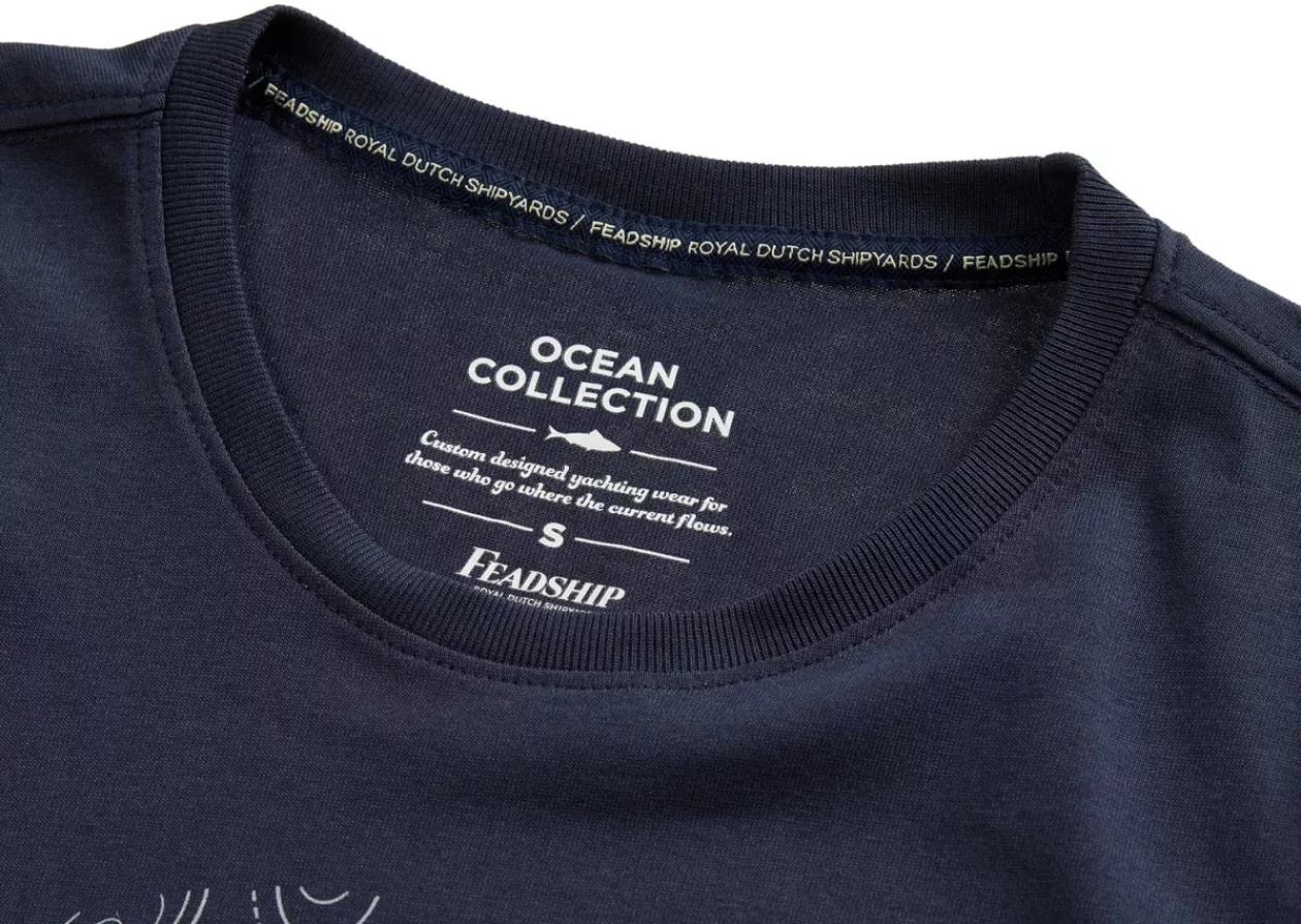 Crew Neck T shirts by Feadship Ocean Collection 2