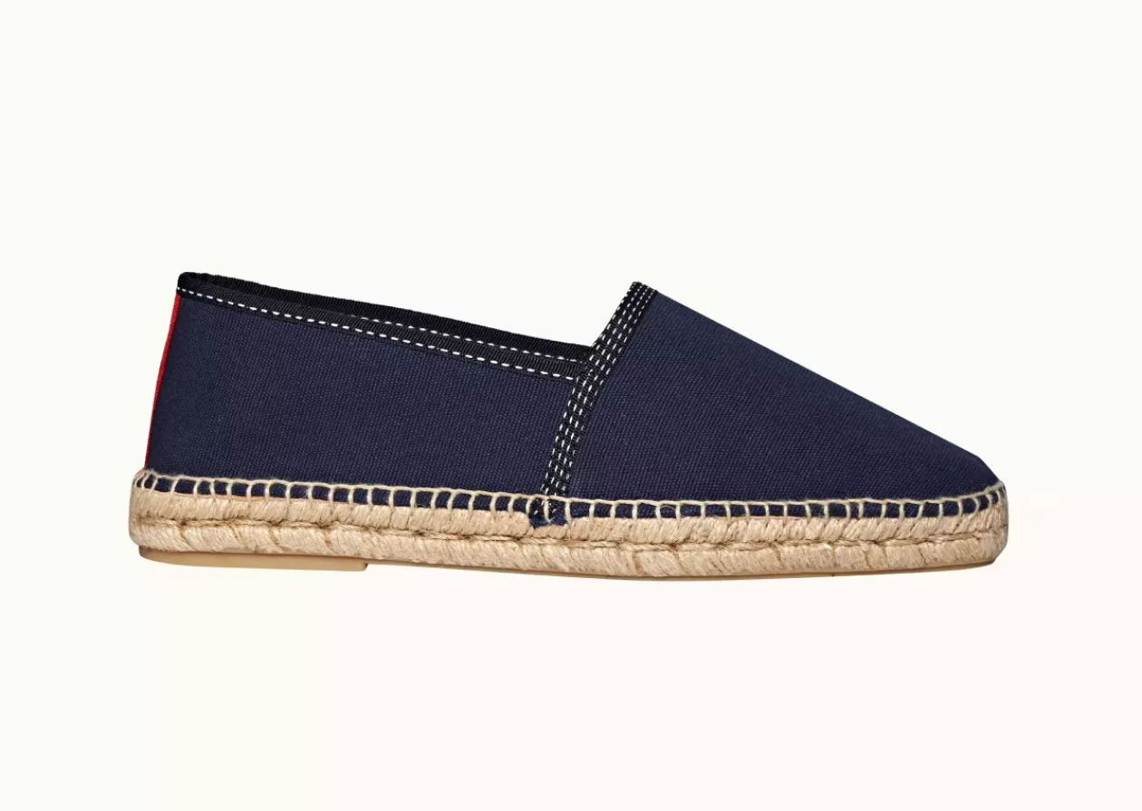 Fleet Midnight Navy Sail Stitch Espadrilles by Orlebar Brown 2