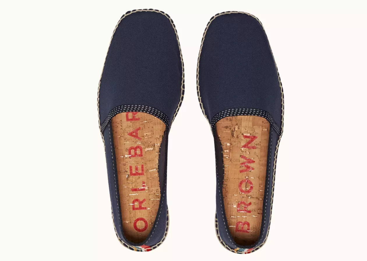Fleet Midnight Navy Sail Stitch Espadrilles by Orlebar Brown 4