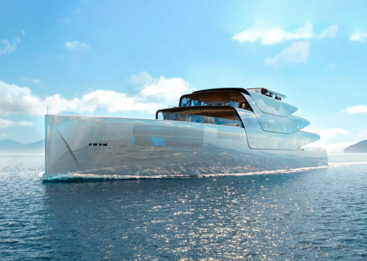 Fusing Luxury and Sustainability A Look at the Pegasus 88 M Yacht Concept 1