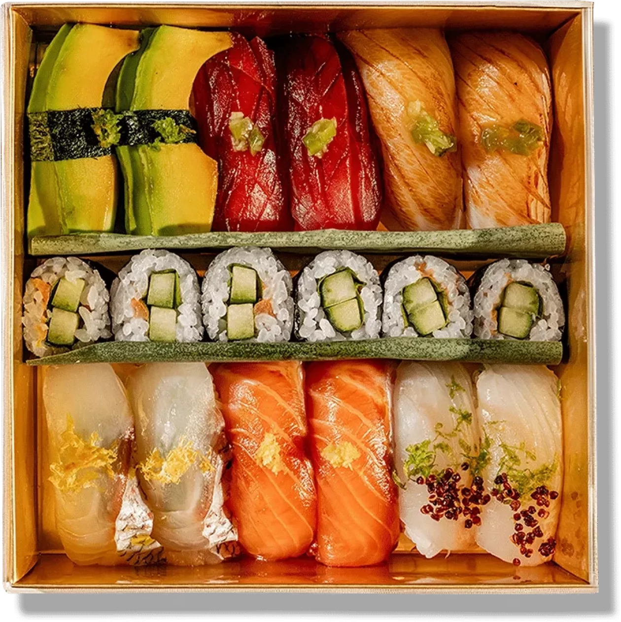 A Culinary Treasure from the Sea Uchikos Sushi Box 02