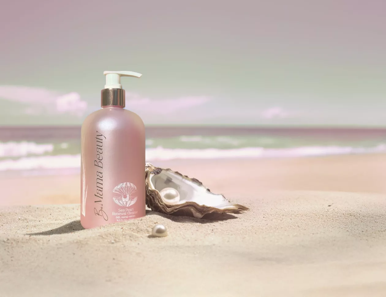 Bu Mama Beauty Sea Pearl Renewal Ritual Set Coastal Radiance in Hand Care 03