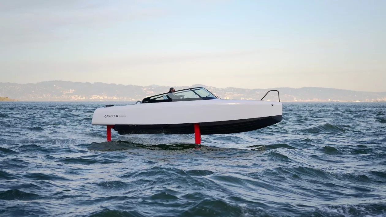 Candela C 8 Hydrofoiling Electric boat 1 1