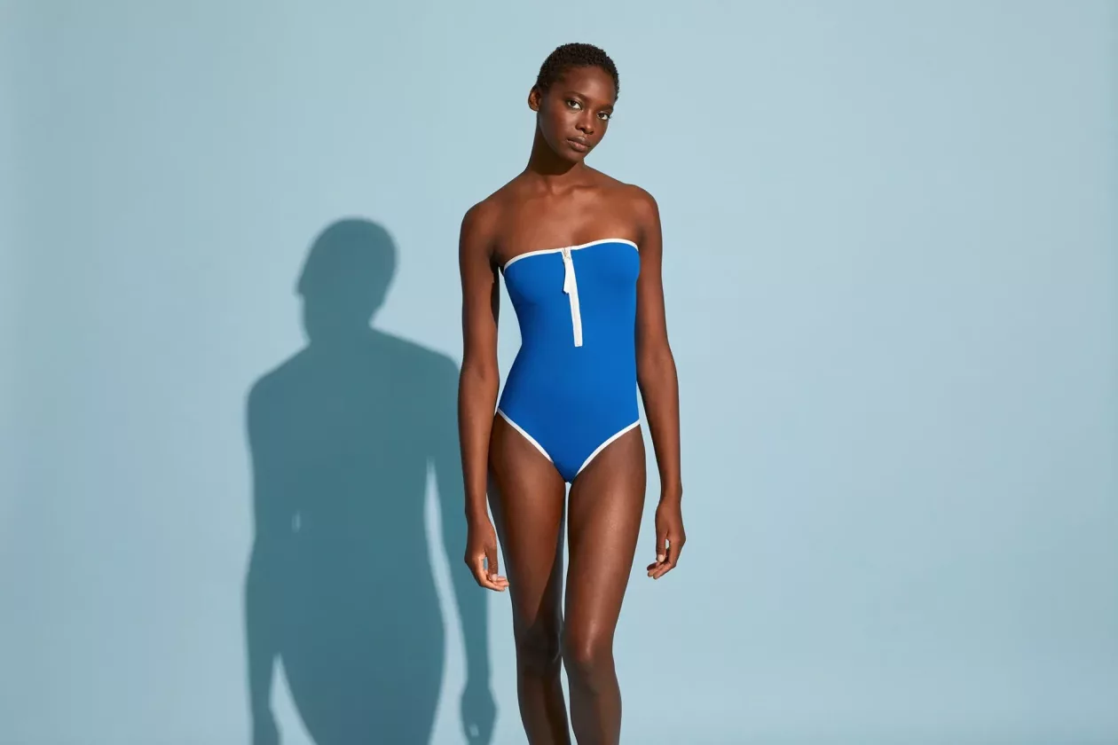 Crawl bustier swimsuit by ERES 4