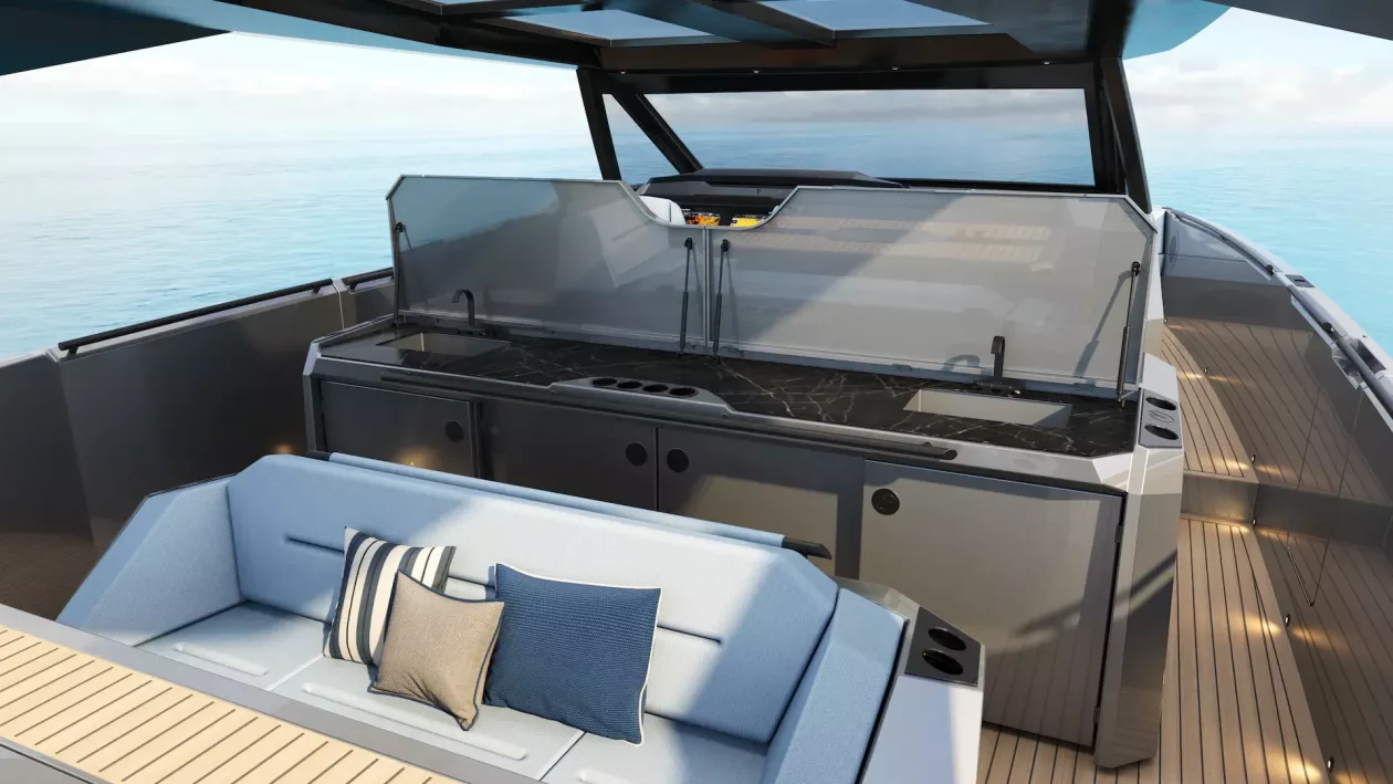 Navigating New Waters The Thrilling Vanquish VQ55 Sports Yacht 1