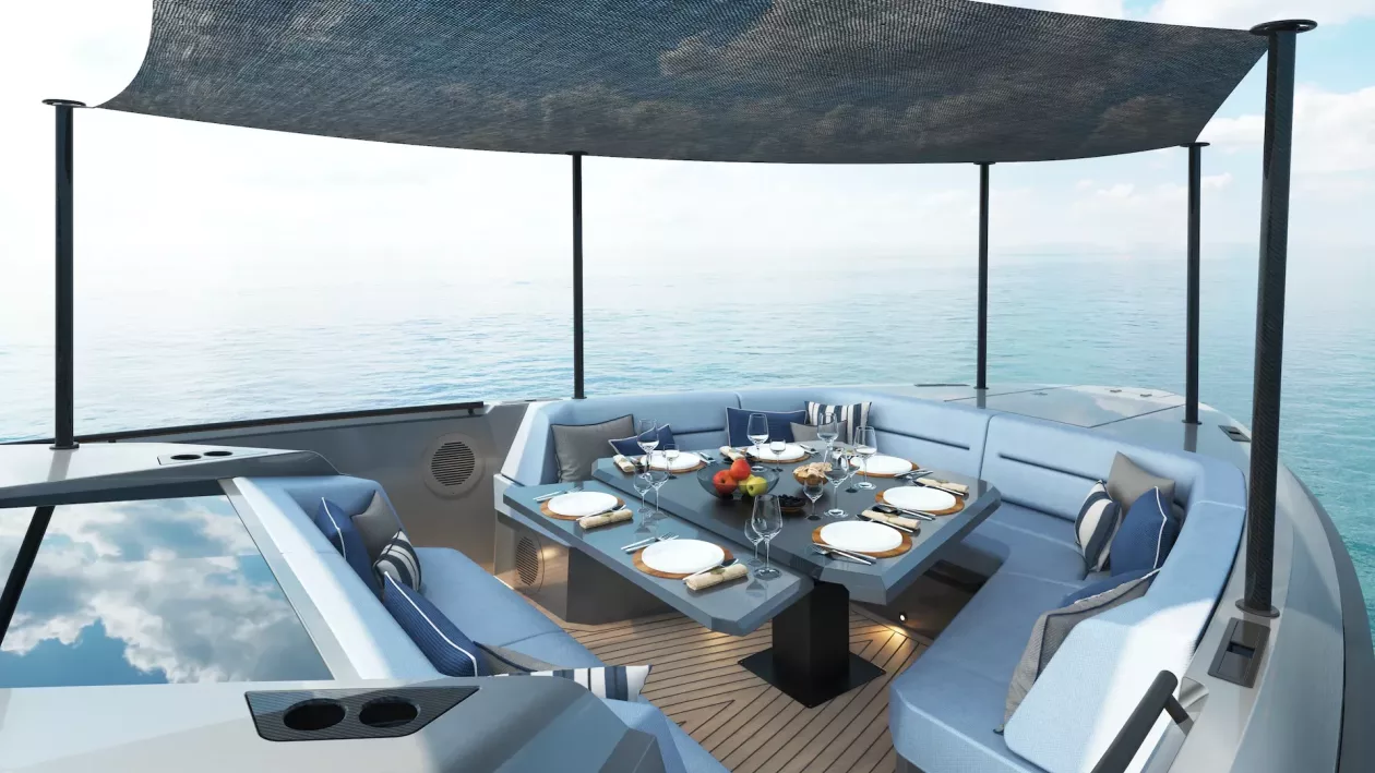 Navigating New Waters The Thrilling Vanquish VQ55 Sports Yacht 8