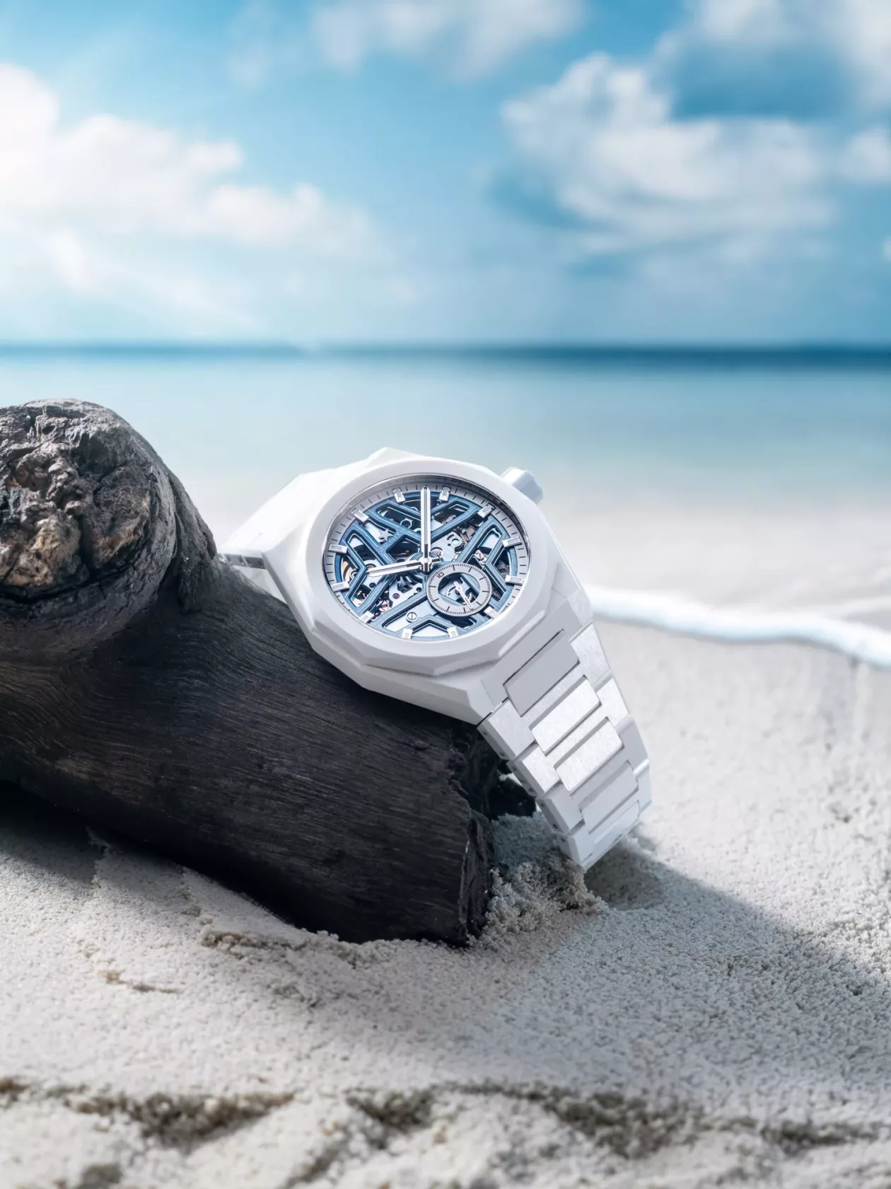 ZENITH DEFY Skyline White Surfer Time Worn by the Waves 01