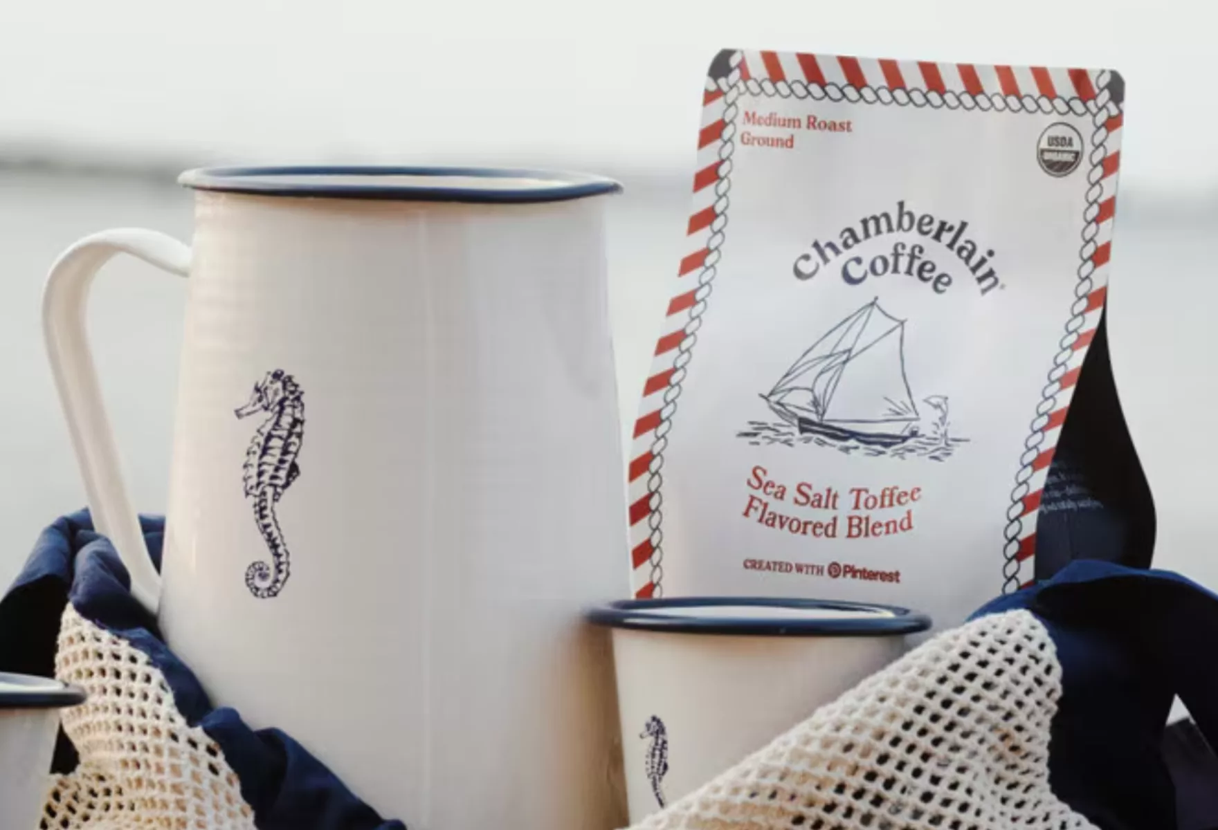 Sea Salt Toffee Blend A Coastal Coffee Indulgence by Chamberlain