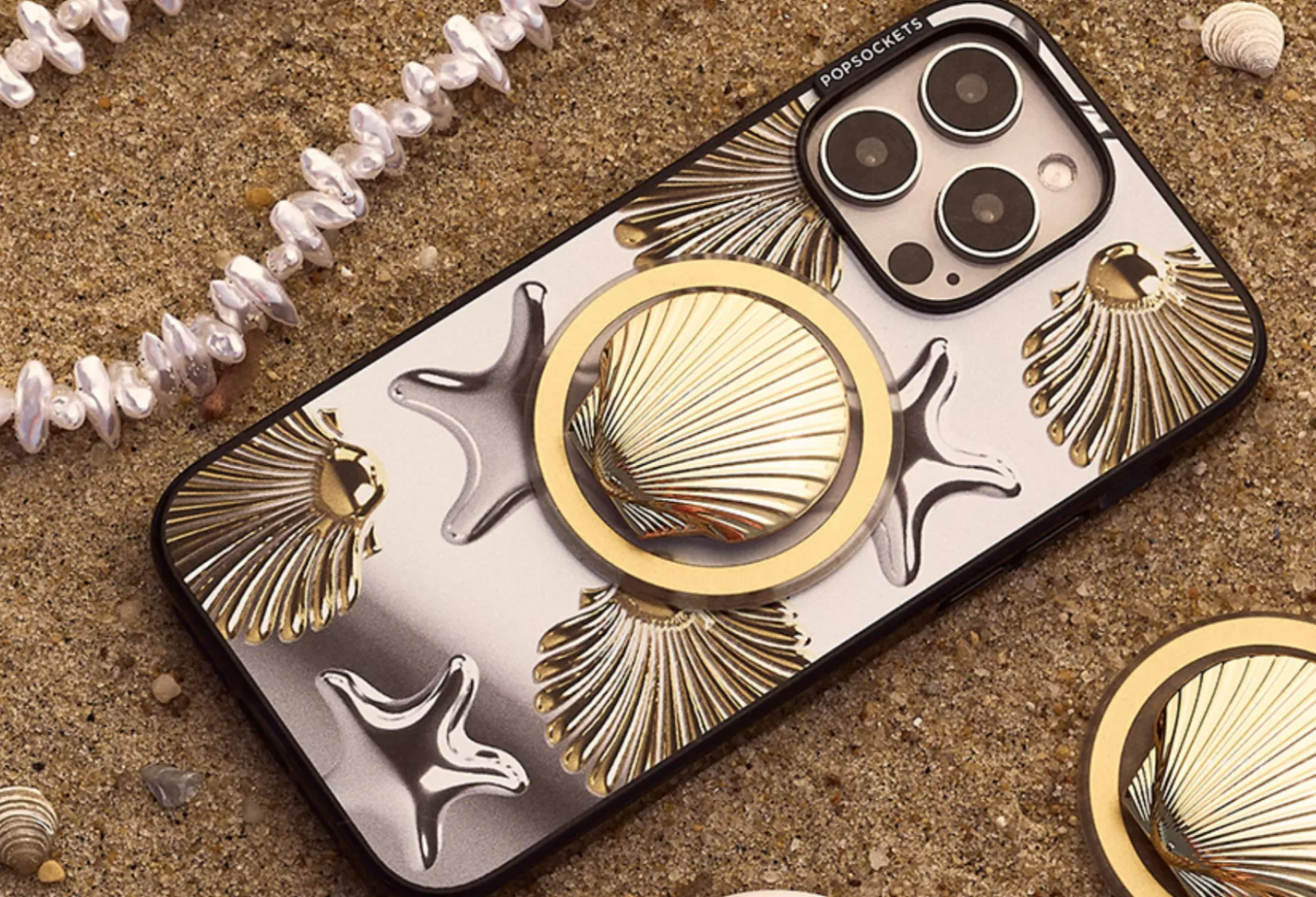 Golden Glow Beachy Vibes Electric Picks x Pop Sockets Summer Drop 02