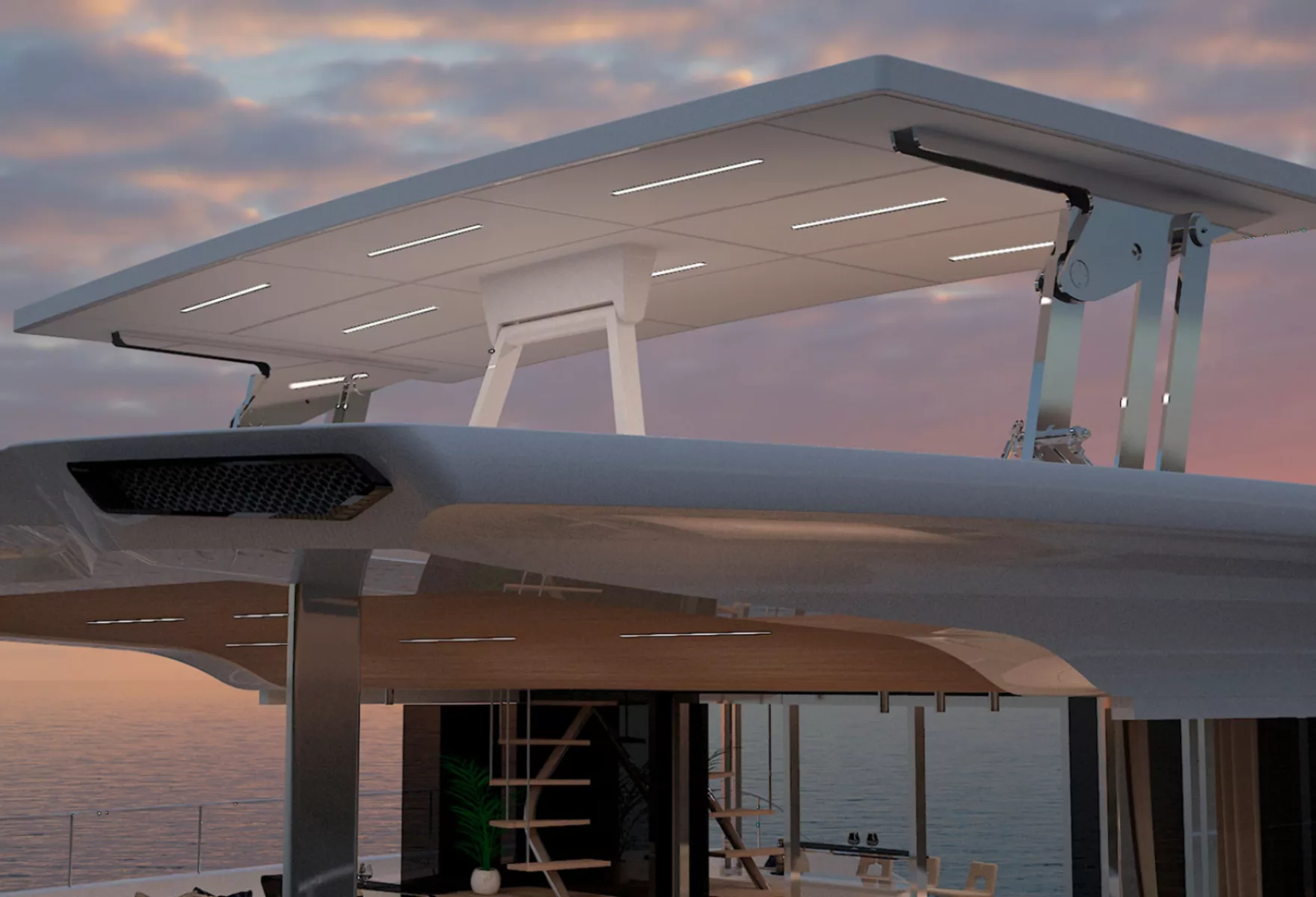 Silent Yachts SY80 Series 2 Solar Electric Catamaran Redefined 07