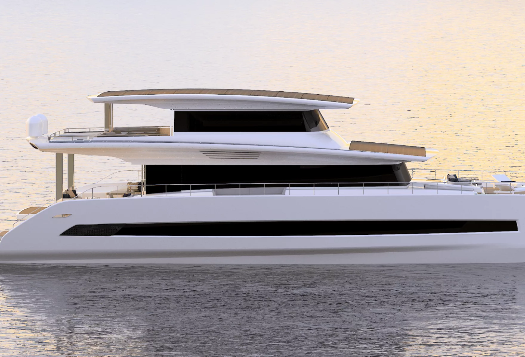 Silent Yachts SY80 Series 2 Solar Electric Catamaran Redefined 08