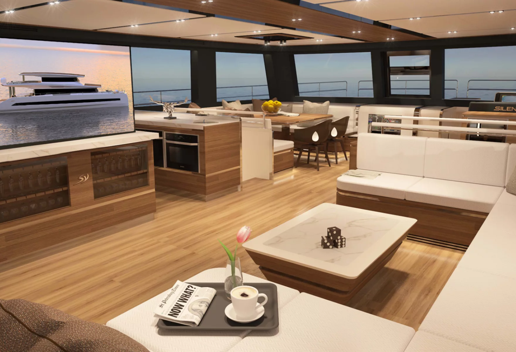 Silent Yachts SY80 Series 2 Solar Electric Catamaran Redefined 04