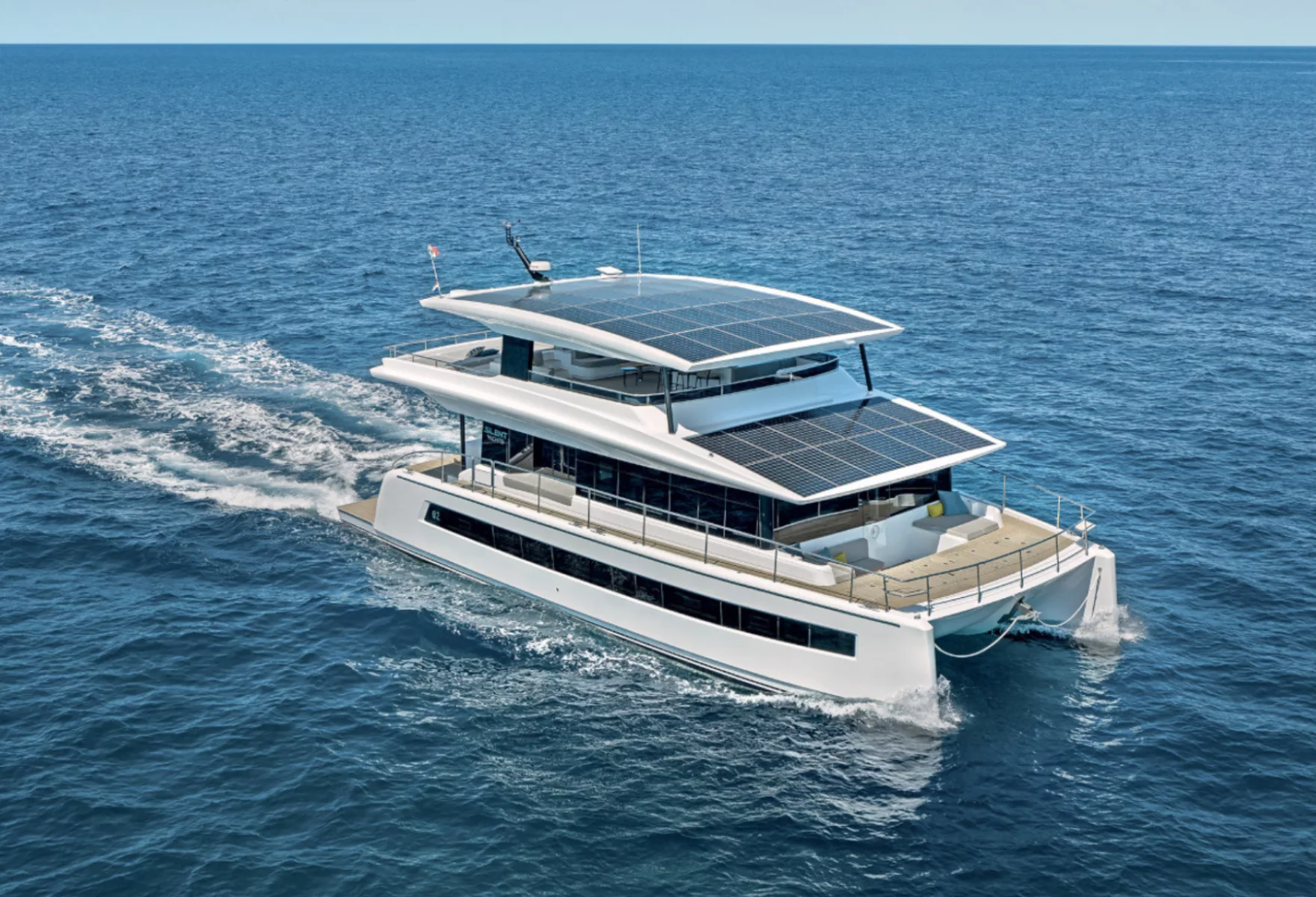Silent Yachts SY80 Series 2 Solar Electric Catamaran Redefined 11