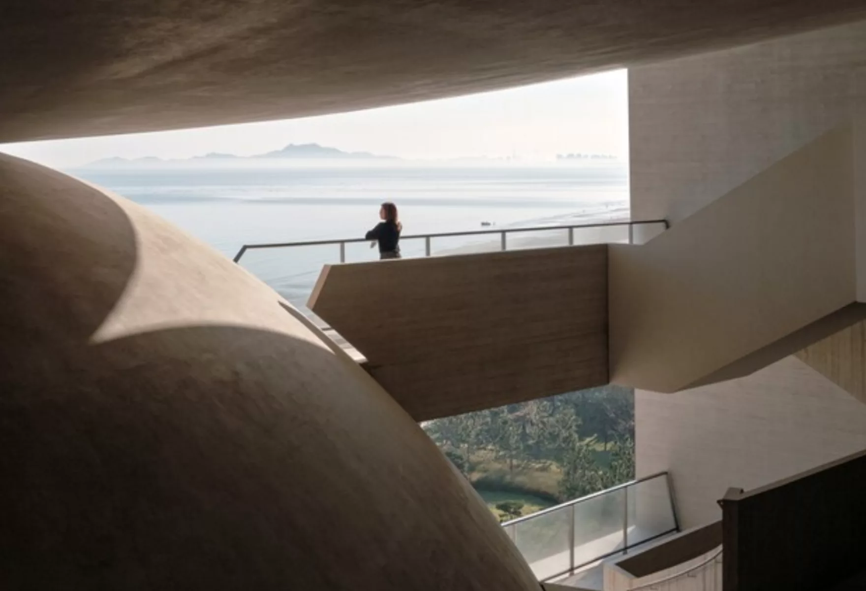 Sun Tower by OPEN Architecture Yantais Celestial Cultural Beacon 02