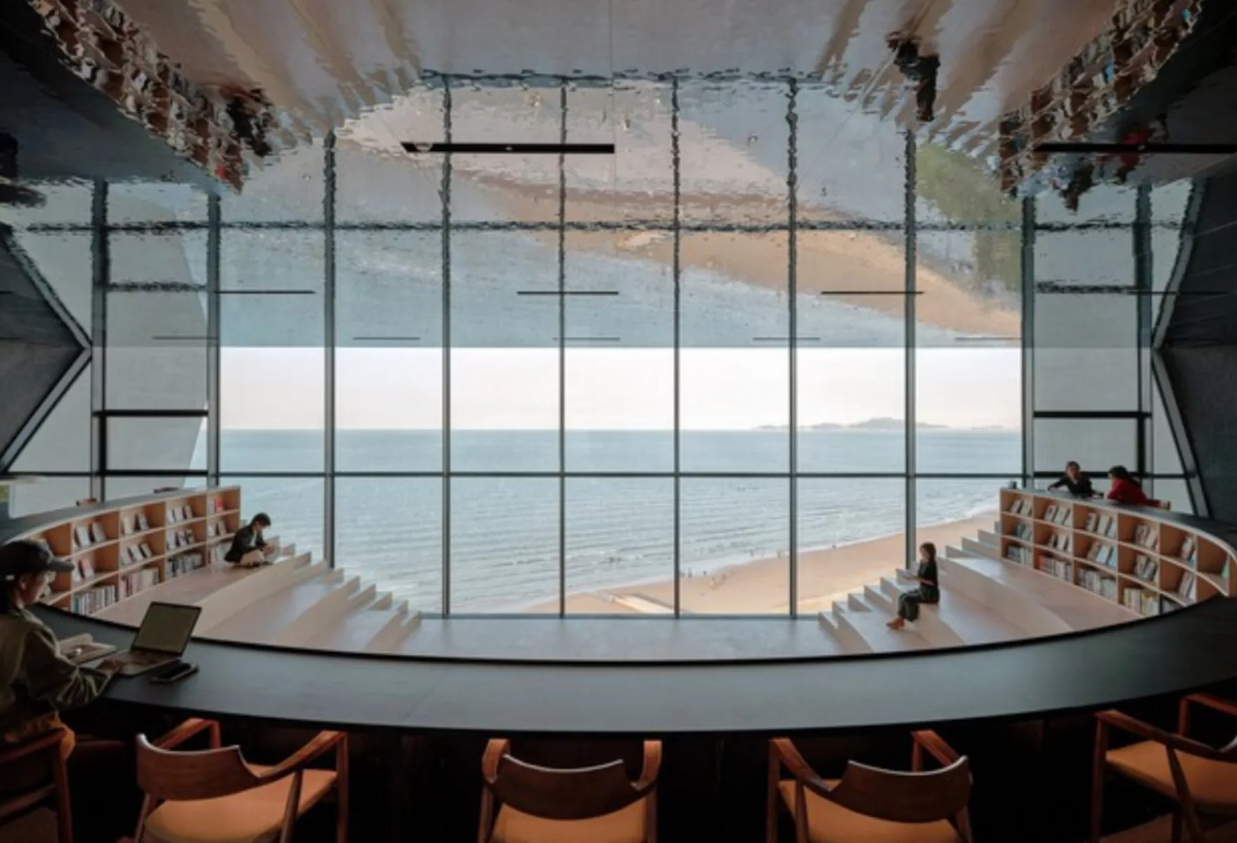 Sun Tower by OPEN Architecture Yantais Celestial Cultural Beacon 04