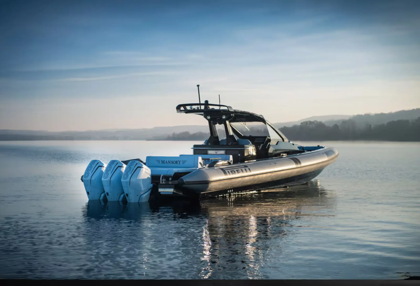 The PIRELLI 42 MANSORY High Octane Elegance on Water 02
