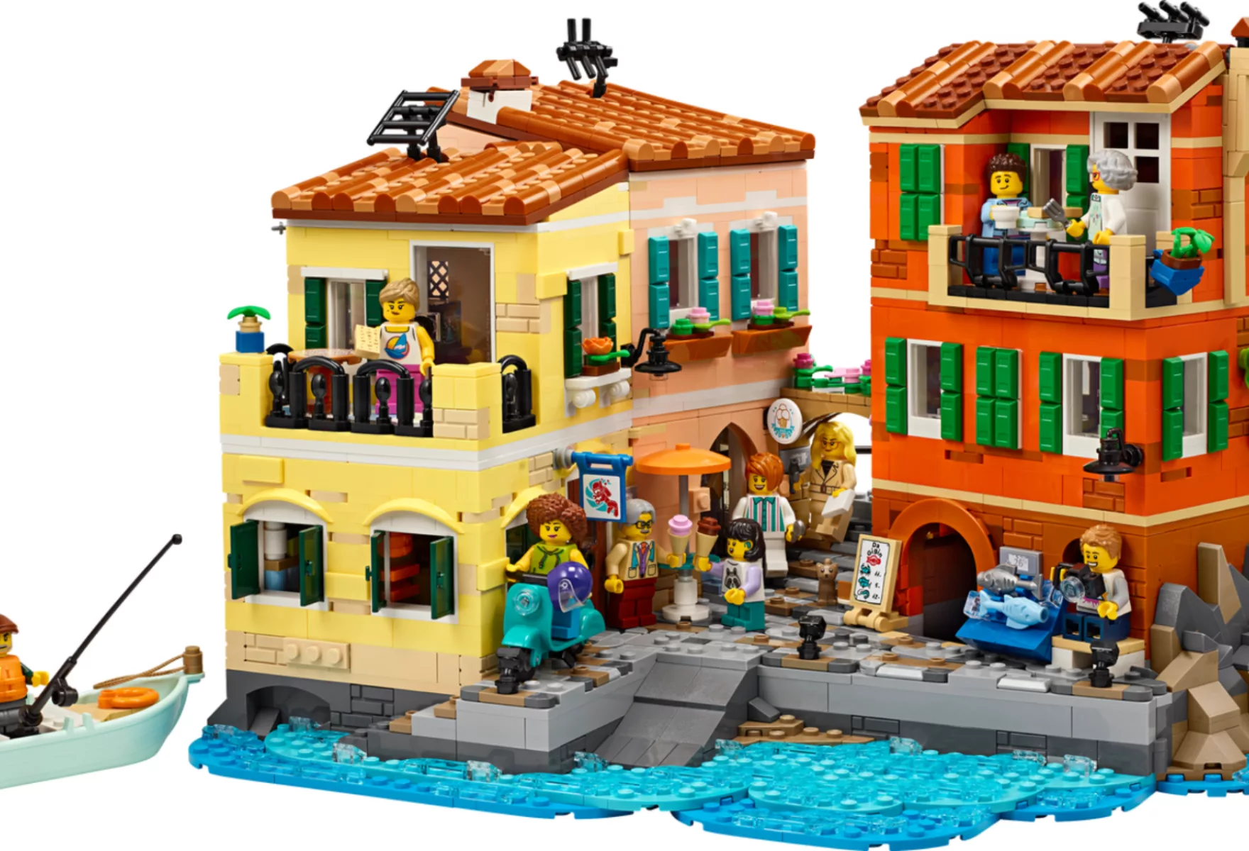 LEGO Ideas Italian Riviera A Coastal Masterpiece in Brick Form 01