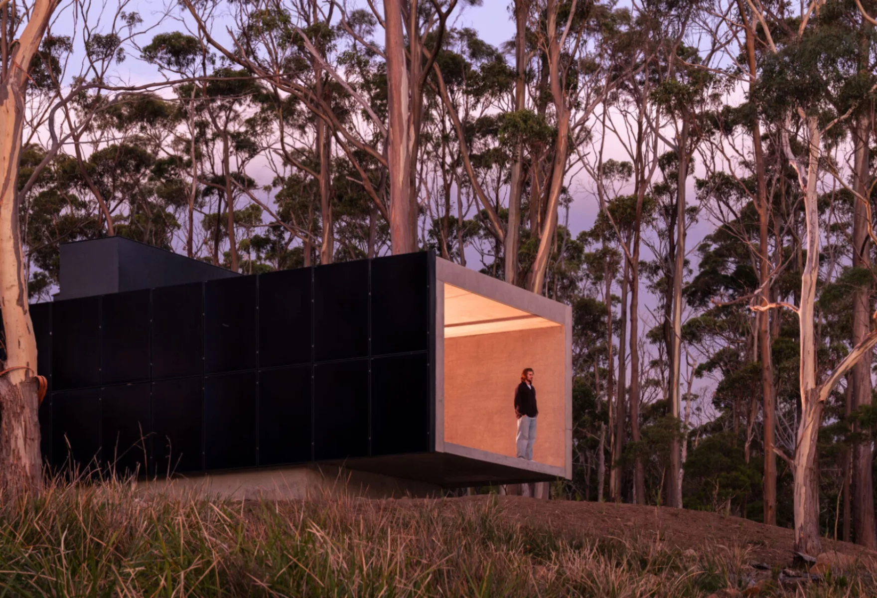 Chroma Tunnel by Vipp Room11 A Vivid Escape to Tasmanias Rugged Coastline 08